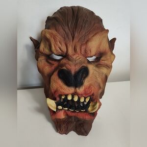 Paper Magic Group 2006 Werewolf Rubber Latex Halloween Mask‎ Adult Size